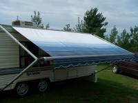  ROLLUP AWNING, COMPLETE 15' X 8' 